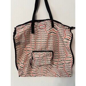 HUNTER ORIGINAL REPEAT PRINT DRAWSTRING TOTE NWOT